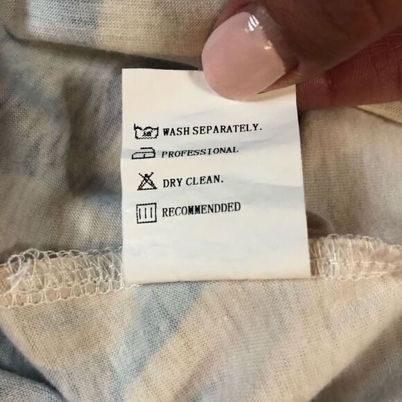 Noracora Women’s Floral Blue Dress Yellow Flowers Size Small - Picture 9 of 10